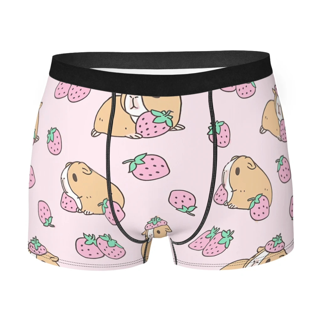 Pink Guinea Pig and Strawberry PatternUnderpants Breathbale Panties Man Underwear Print Shorts Boxer Briefs
Pink Guinea Pig and Strawberry PatternUnderpants Breathbale Panties Man Underwear Print Shorts Boxer Briefs