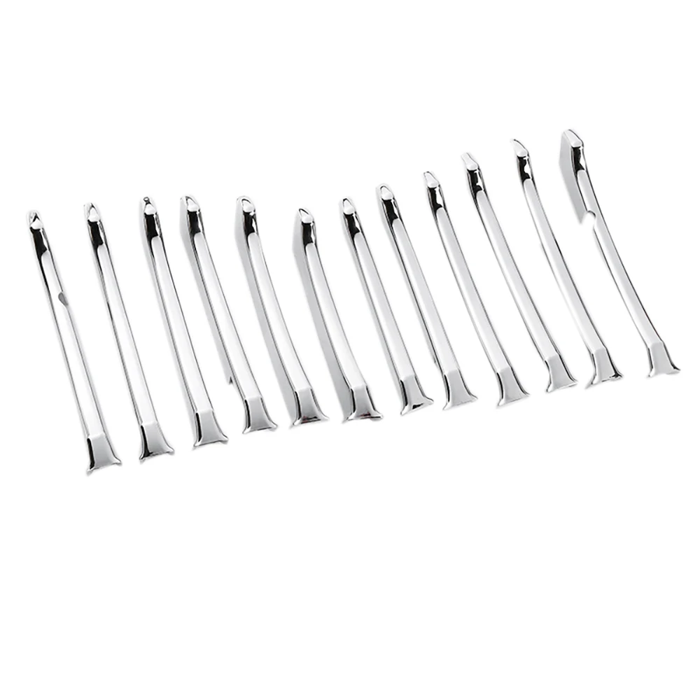 12Pcs Front Griller Trim Car Styling Accessories Front Kidney Grille for Maserati Ghibli 2014-2017
12Pcs Front Griller Trim Car Styling Accessories Front Kidney Grille for Maserati Ghibli 2014-2017