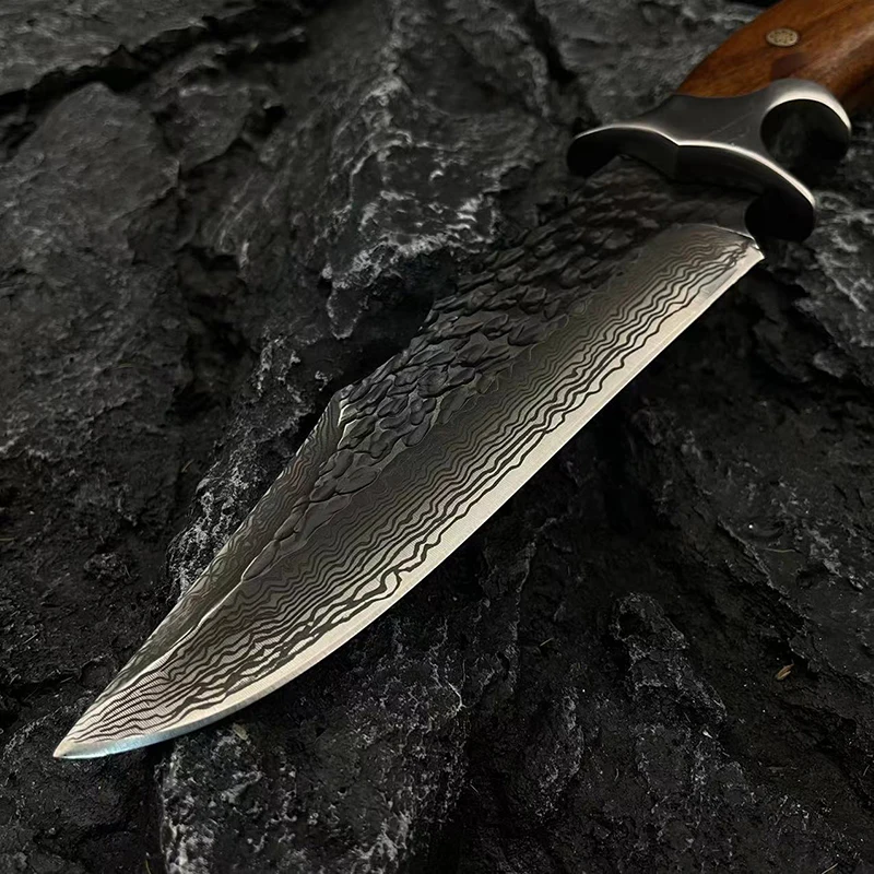 New popular outdoor multi-purpose knife for mountain climbing and height resistance, high hardness tactical knife
New popular outdoor multi-purpose knife for mountain climbing and height resistance, high hardness tactical knife