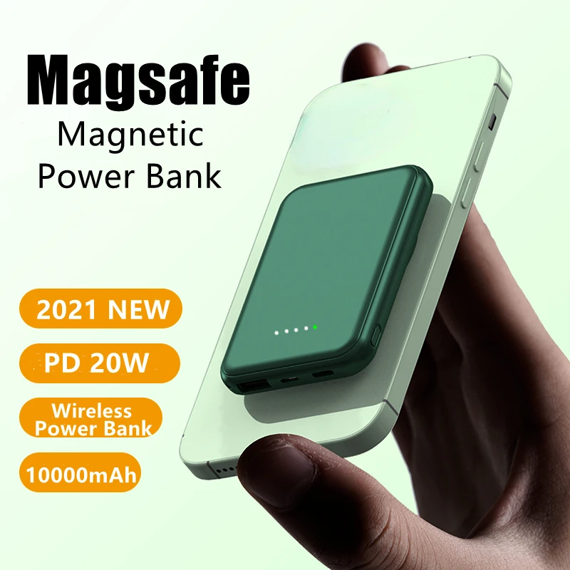 2022 New Magnetic Wireless Power Bank Fast Mobile Phone Charger For iPhone 12mini 13 Pro Max Auxiliary External Battery 10000mah
2022 New Magnetic Wireless Power Bank Fast Mobile Phone Charger For iPhone 12mini 13 Pro Max Auxiliary External Battery 10000mah