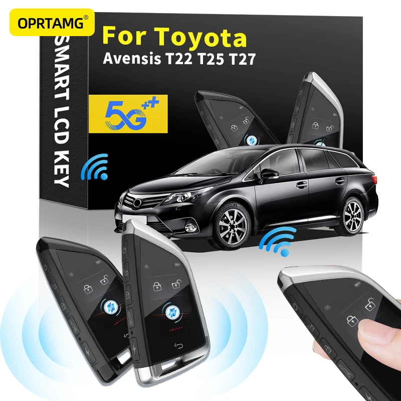 Car Smart Remote Control Key LCD Display for Keyless Smart Key For Toyota Avensis T22 T25 T27 2000 2001-2018 2019 2020 2021 2022
Car Smart Remote Control Key LCD Display for Keyless Smart Key For Toyota Avensis T22 T25 T27 2000 2001-2018 2019 2020 2021 2022