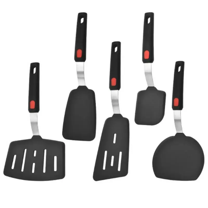 Frying Spatula Household Food Grade Silicone Turner Kitchen Cooking Tools Cooking Baking Fish Frying Fried Shovel Spatula
Frying Spatula Household Food Grade Silicone Turner Kitchen Cooking Tools Cooking Baking Fish Frying Fried Shovel Spatula