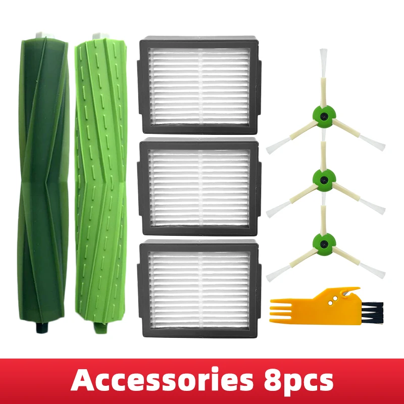 For iRobot Roomba i3 i7 i7+ Plus E5 E6 Robot Vacuum Cleaner Main Brush Side Brush Hepa Filter Dust Bag Front Wheel Castor Parts
For iRobot Roomba i3 i7 i7+ Plus E5 E6 Robot Vacuum Cleaner Main Brush Side Brush Hepa Filter Dust Bag Front Wheel Castor Parts
