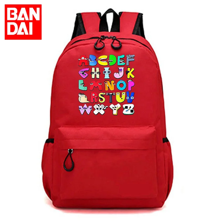 Bandai Alphabet Lore Letter Legend Game Elementary and Middle School Students Schoolbag Backpack Children's Zipper Backpack
Bandai Alphabet Lore Letter Legend Game Elementary and Middle School Students Schoolbag Backpack Children's Zipper Backpack