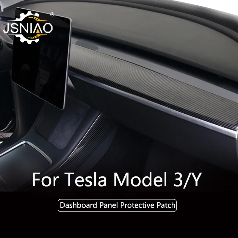 For Tesla Model 3/Y Car Center Console Trim Carbon Fiber Dashboard Panel Protective Patch Accessories
For Tesla Model 3/Y Car Center Console Trim Carbon Fiber Dashboard Panel Protective Patch Accessories