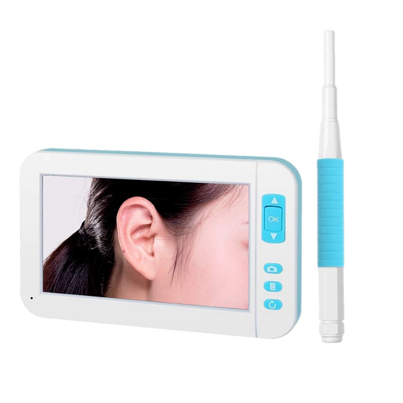 HD 1080P Ear Endoscope 5.5Mm Visual Ear Spoon Mini Check Otoscope Camera Ear Health 6Pcs LED Lights
HD 1080P Ear Endoscope 5.5Mm Visual Ear Spoon Mini Check Otoscope Camera Ear Health 6Pcs LED Lights
