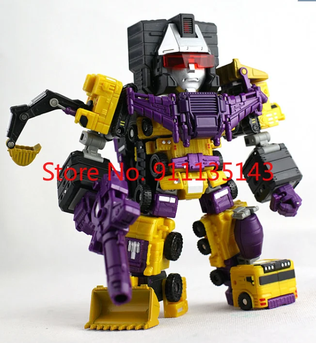 

TFC Toys Tfctoys Q ver Devastator yellow G1 Transformation Collectible Action Figure Robot Deformed Toy in stock