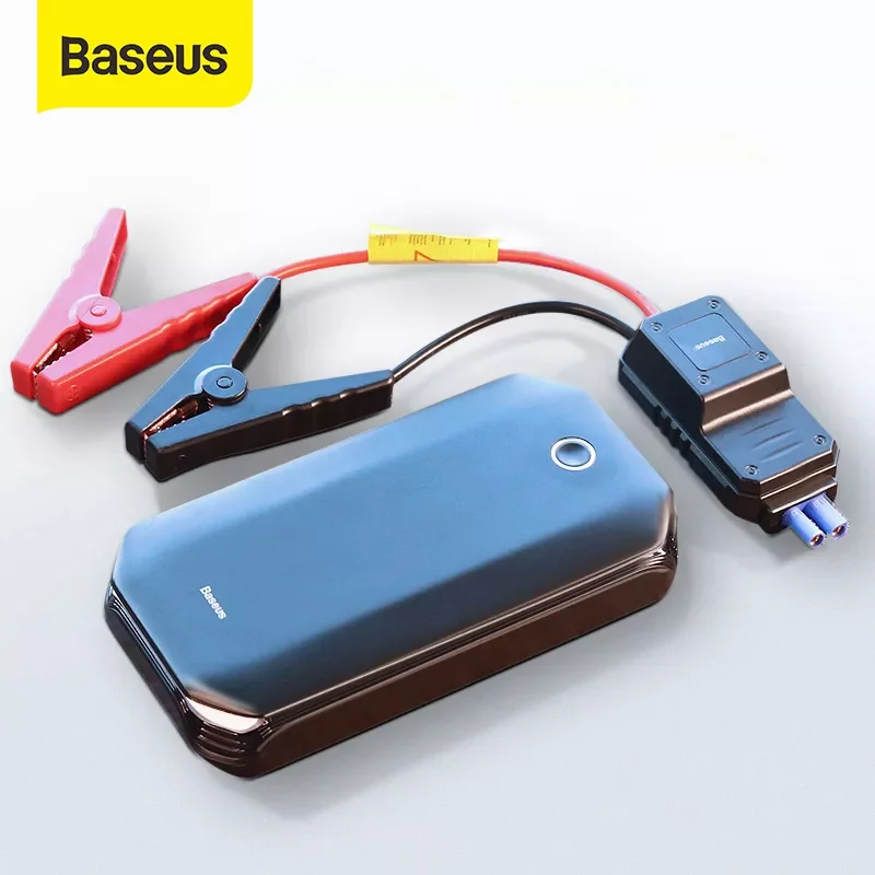 Baseus Car Booster 800A Power Bank Battery Jump Starter 12V Auto Starting Device Charger Car Starter 8000mAh Emergency Battery
Baseus Car Booster 800A Power Bank Battery Jump Starter 12V Auto Starting Device Charger Car Starter 8000mAh Emergency Battery