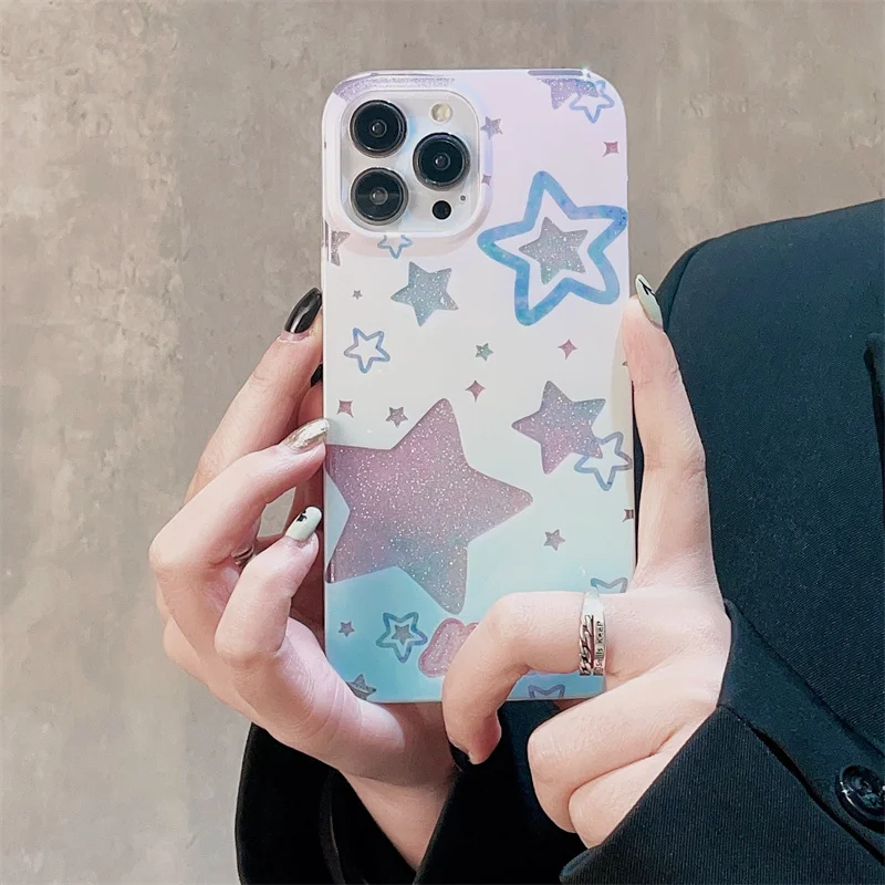 INS Gradient Glitter Bling Star Phone Case For iPhone 13 11 12 14 Pro Max Fashion Back Cover
INS Gradient Glitter Bling Star Phone Case For iPhone 13 11 12 14 Pro Max Fashion Back Cover