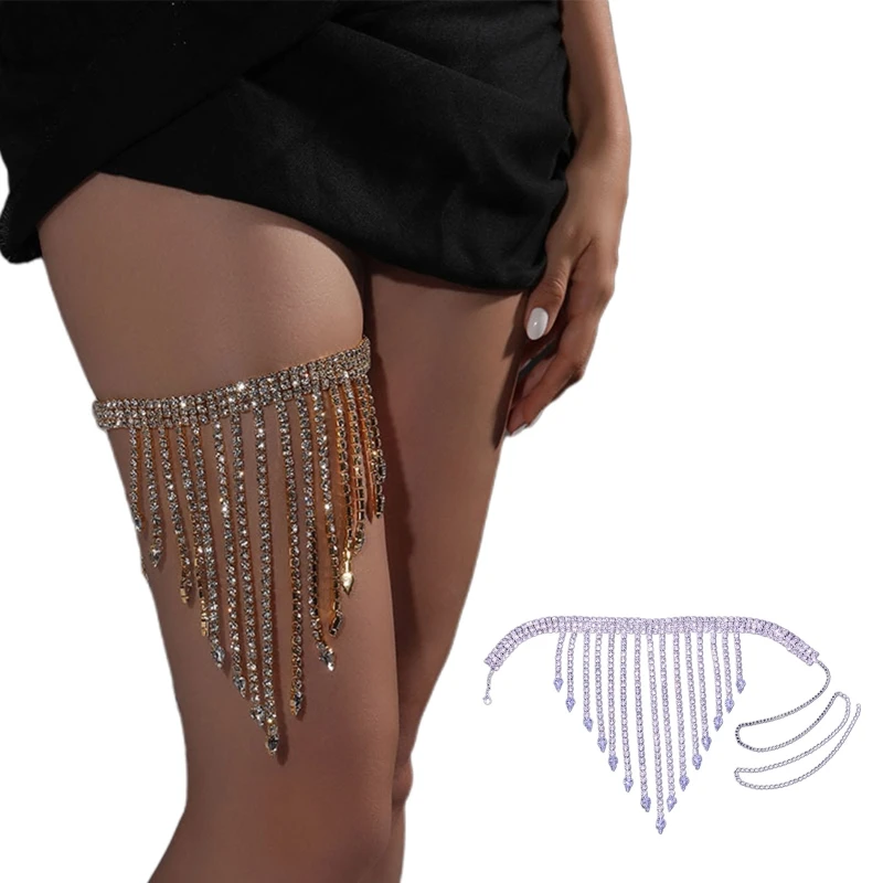 Girls Leg Chain Sexy Thigh Belt Thigh Chains Shinning Body Chain for Women Drop Shipping
Girls Leg Chain Sexy Thigh Belt Thigh Chains Shinning Body Chain for Women Drop Shipping