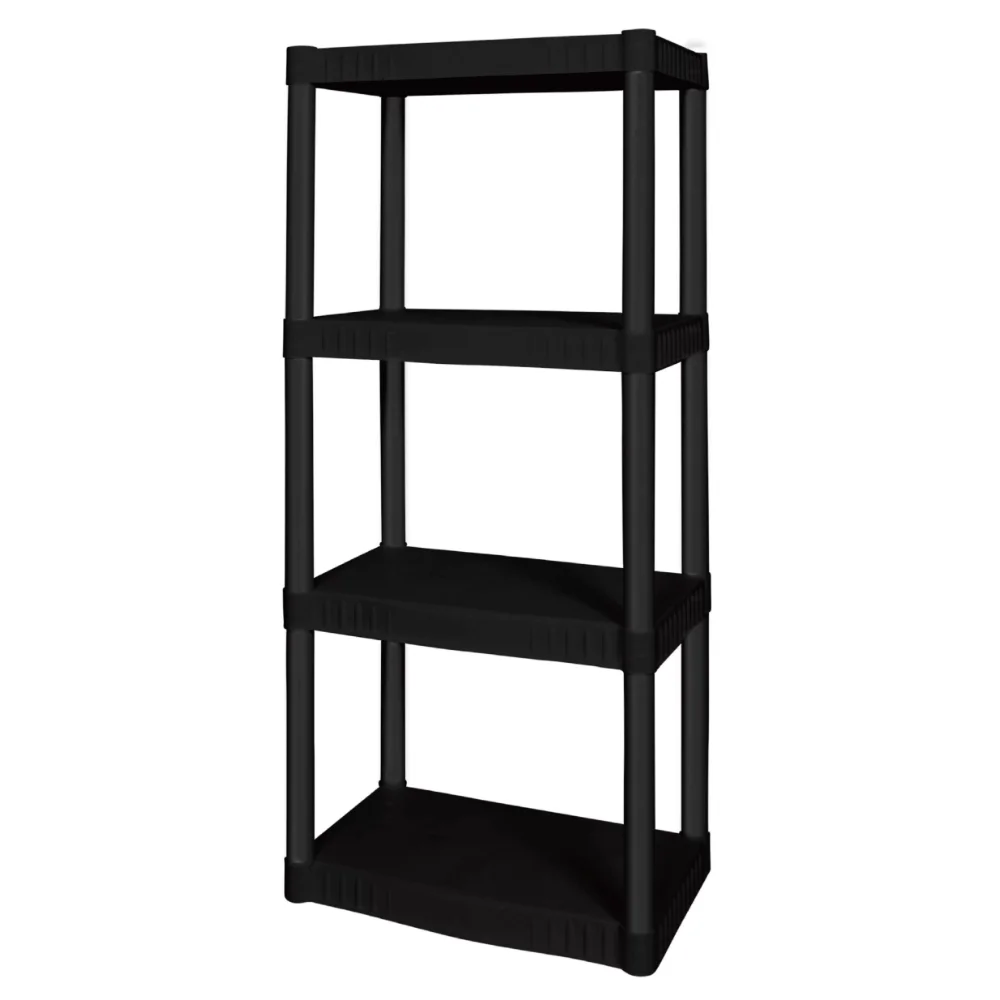 Пластиковые гаражные полки, 14X21,75 дюйма Ш X 47,6 дюйма в, 4 полки, черные полки
Пластиковые гаражные полки, 14X21,75 дюйма Ш X 47,6 дюйма в, 4 полки, черные полки