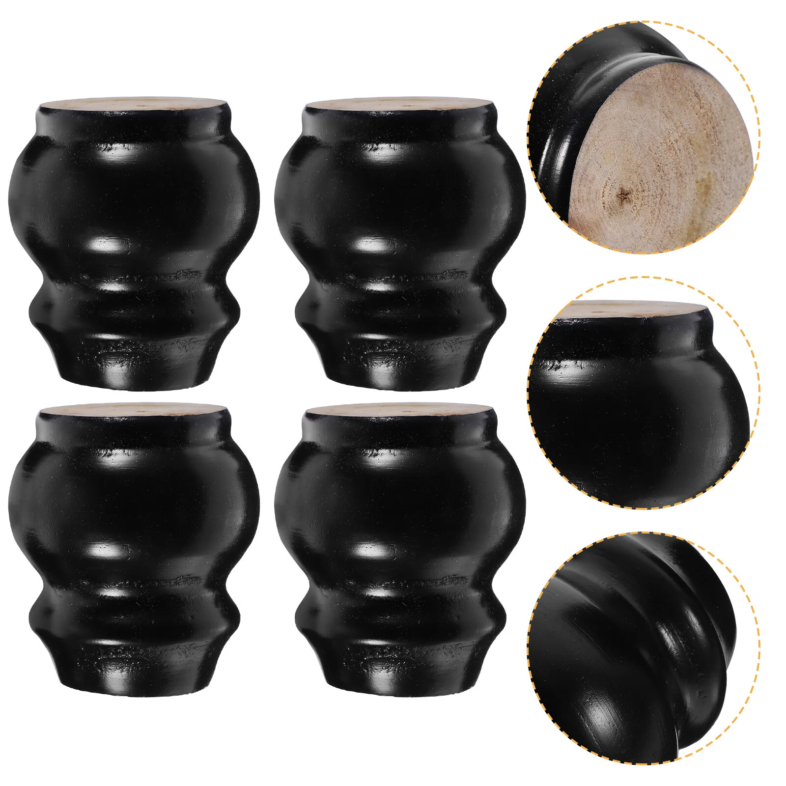 4 Pcs Turned Furniture Legs Table Chair Legs Solid Wood Round Vanity Tray Accessories Dressers Closet
4 Pcs Turned Furniture Legs Table Chair Legs Solid Wood Round Vanity Tray Accessories Dressers Closet