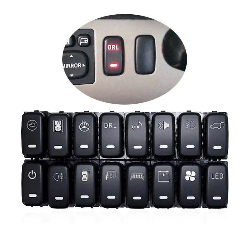 1PC Car FAN DRL Spotlights Garage door Mirror heating Fog Lights Switch Button Use For Mitsubishi ASX LancerEX Pajero V73 V93
1PC Car FAN DRL Spotlights Garage door Mirror heating Fog Lights Switch Button Use For Mitsubishi ASX LancerEX Pajero V73 V93