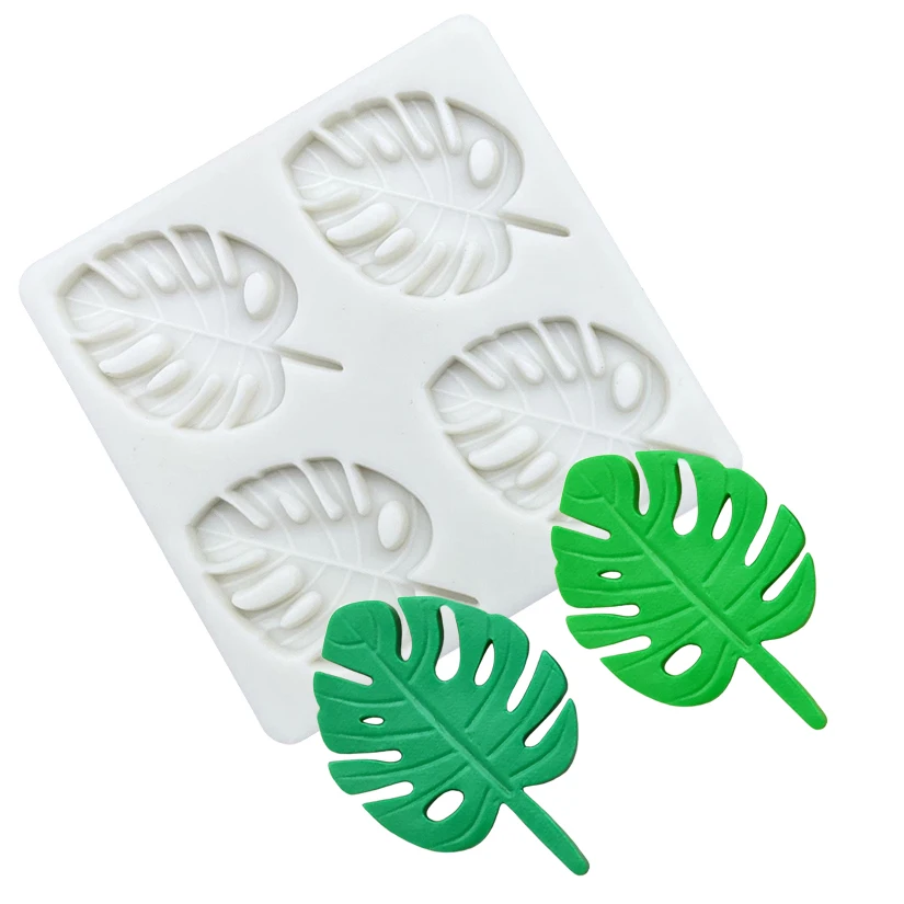 Monstera Deliciosa Leaves Silicone Cake Baking Mold Sugarcraft Chocolate Cupcake Baking Mould Fondant Cake Decorating Tools
Monstera Deliciosa Leaves Silicone Cake Baking Mold Sugarcraft Chocolate Cupcake Baking Mould Fondant Cake Decorating Tools