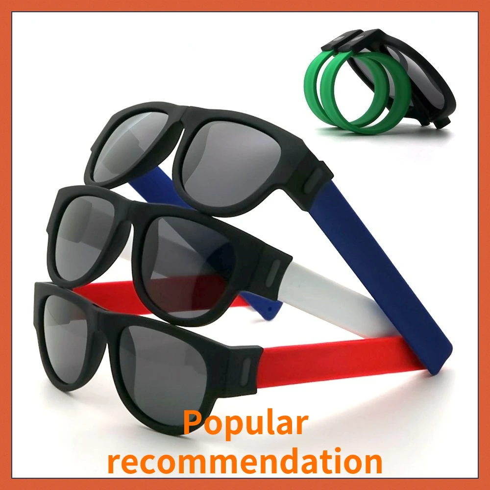 Pop Mirror Bracelet Glasses Folding Sunglasses Polarized Wrist Sunglasses Unisex Glasses Fashion Driving Glasses
Pop Mirror Bracelet Glasses Folding Sunglasses Polarized Wrist Sunglasses Unisex Glasses Fashion Driving Glasses