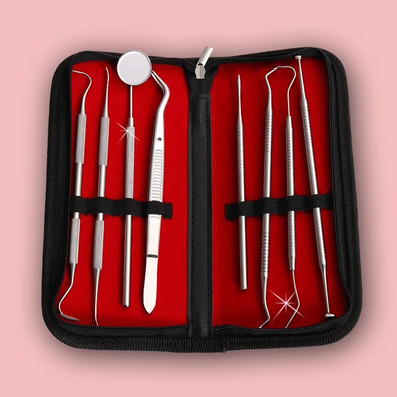 Wholesale Stainless Steel Dentist Tool Care 8-Piece Sets Oral Dental Calculus Removal Stomatoscope Dentals Tools Makeup
Wholesale Stainless Steel Dentist Tool Care 8-Piece Sets Oral Dental Calculus Removal Stomatoscope Dentals Tools Makeup