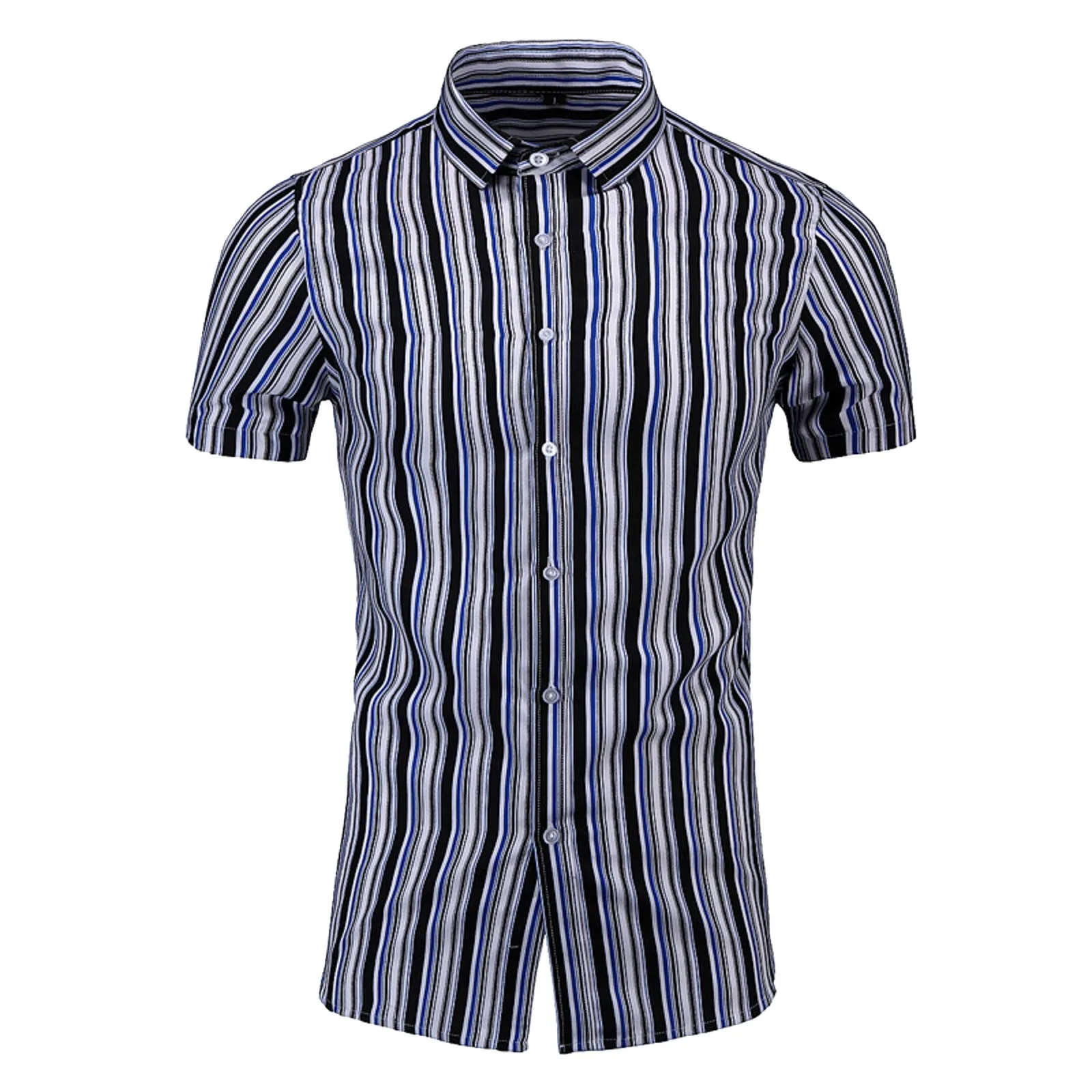 Summer New Mens Slim Print Short Sleeve Shirt Fashion Casual Beach Polyester Shirt Breathable Button Blouses
Summer New Mens Slim Print Short Sleeve Shirt Fashion Casual Beach Polyester Shirt Breathable Button Blouses