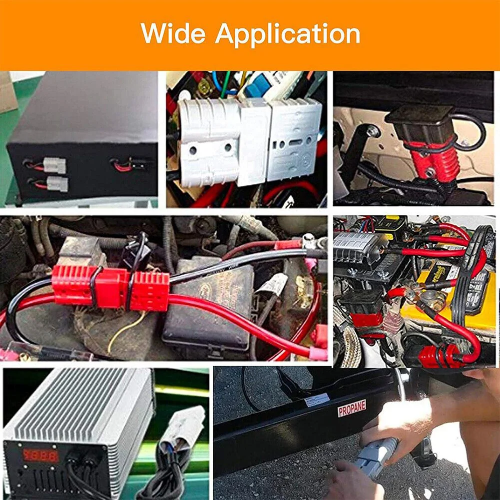4/6Pcs Connectors For Anderson Style Plug DC Power 50AMP Solar Caravan 6AWG For Solar Panels Dual Battery Systems Caravans 4WDs
4/6Pcs Connectors For Anderson Style Plug DC Power 50AMP Solar Caravan 6AWG For Solar Panels Dual Battery Systems Caravans 4WDs