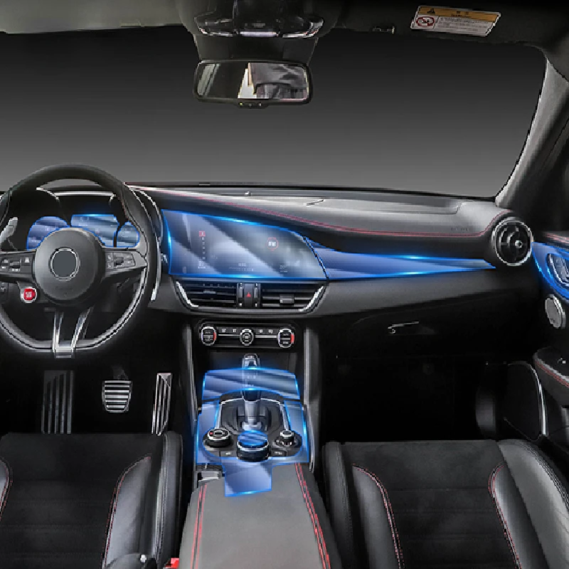 Внутренняя центральная консоль для Alfa Romeo Giulia 2017-2019, прозрачная фотопленка с защитой от царапин, аксессуары для ремонта
Внутренняя центральная консоль для Alfa Romeo Giulia 2017-2019, прозрачная фотопленка с защитой от царапин, аксессуары для ремонта