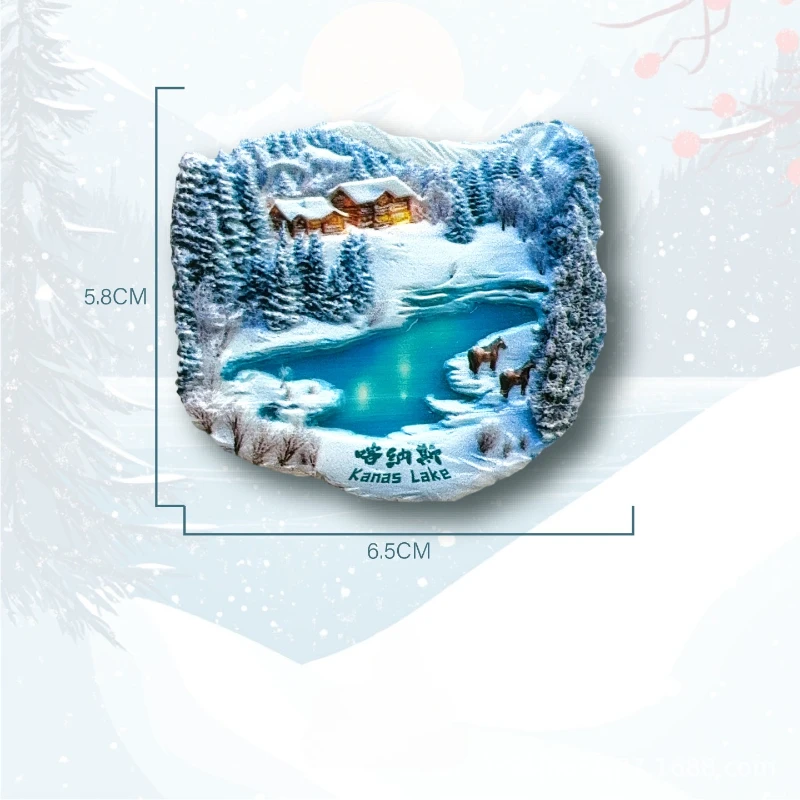 Магнит для холодильника BearPaw 3D снежный пейзаж
Магнит для холодильника BearPaw 3D снежный пейзаж