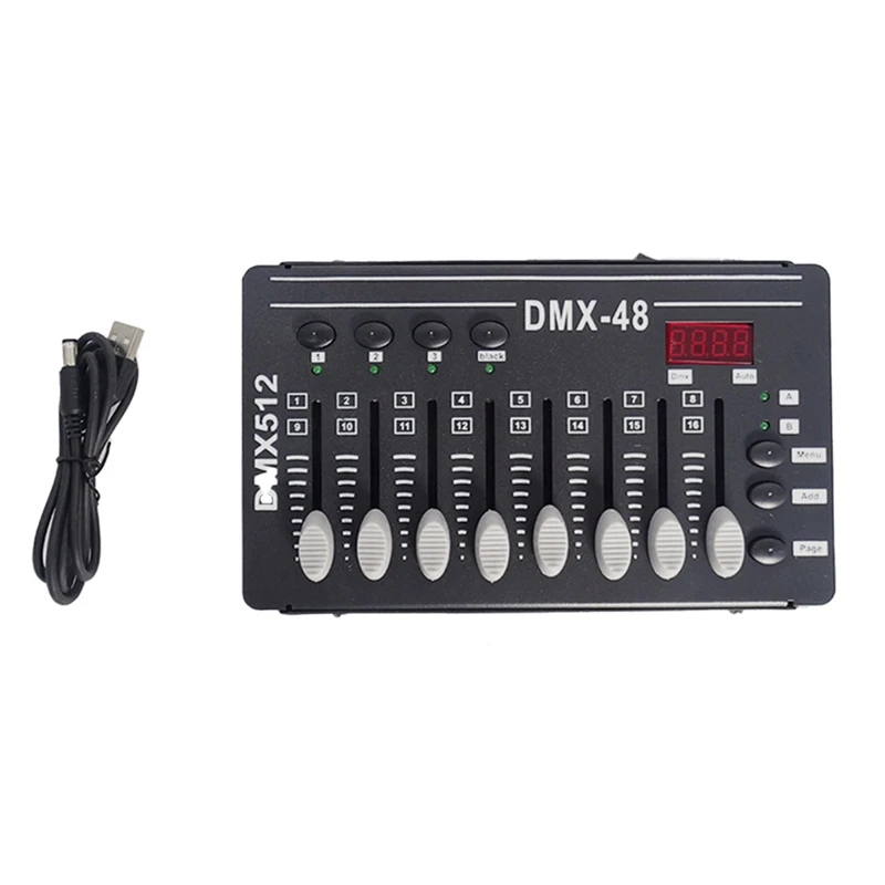 1 Piece DMX Controller Mini DJ Lights Console Control Dmx512 LED Stage Light Laser Projector Moving Head Smoke Cold
1 Piece DMX Controller Mini DJ Lights Console Control Dmx512 LED Stage Light Laser Projector Moving Head Smoke Cold