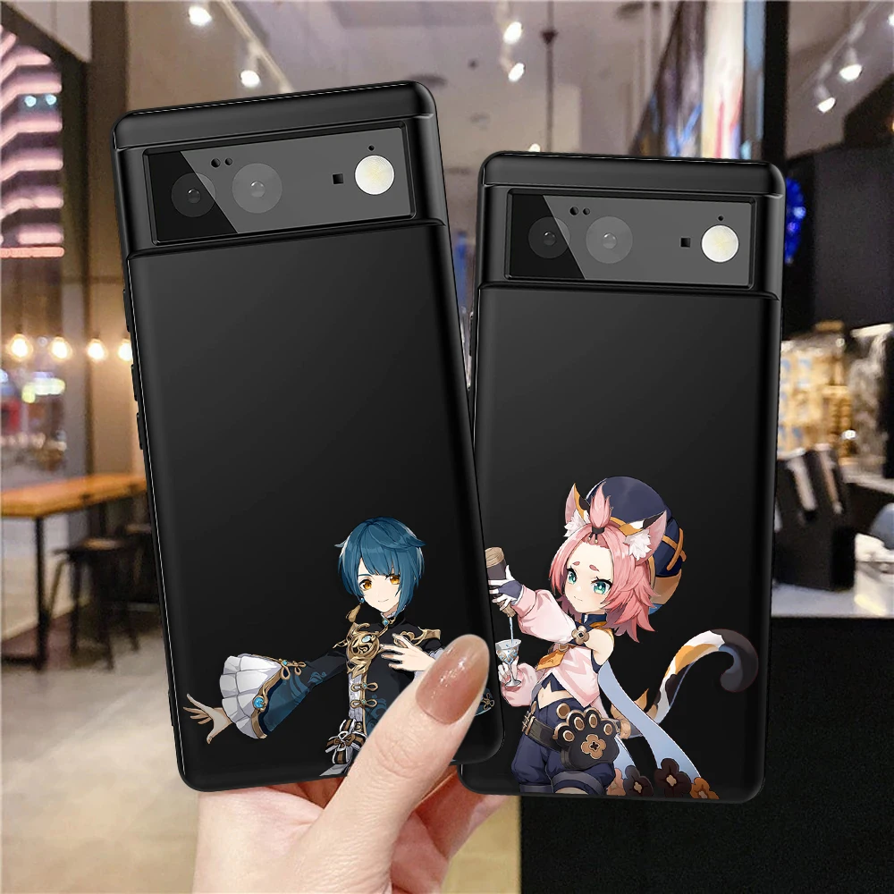 Genshin Impact Case for Google Pixel 7Pro 7 6a 5 5a 5G Soft TPU Protection Shell for Google 4XL 4 2 3XL 2XL 3 3a 3aXL 4a 6 6Pro
Genshin Impact Case for Google Pixel 7Pro 7 6a 5 5a 5G Soft TPU Protection Shell for Google 4XL 4 2 3XL 2XL 3 3a 3aXL 4a 6 6Pro