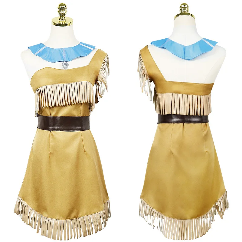Princess Pocahontas Costume Girls Ladies Indian Cosplay Costumes Fancy Halloween Costume
Princess Pocahontas Costume Girls Ladies Indian Cosplay Costumes Fancy Halloween Costume