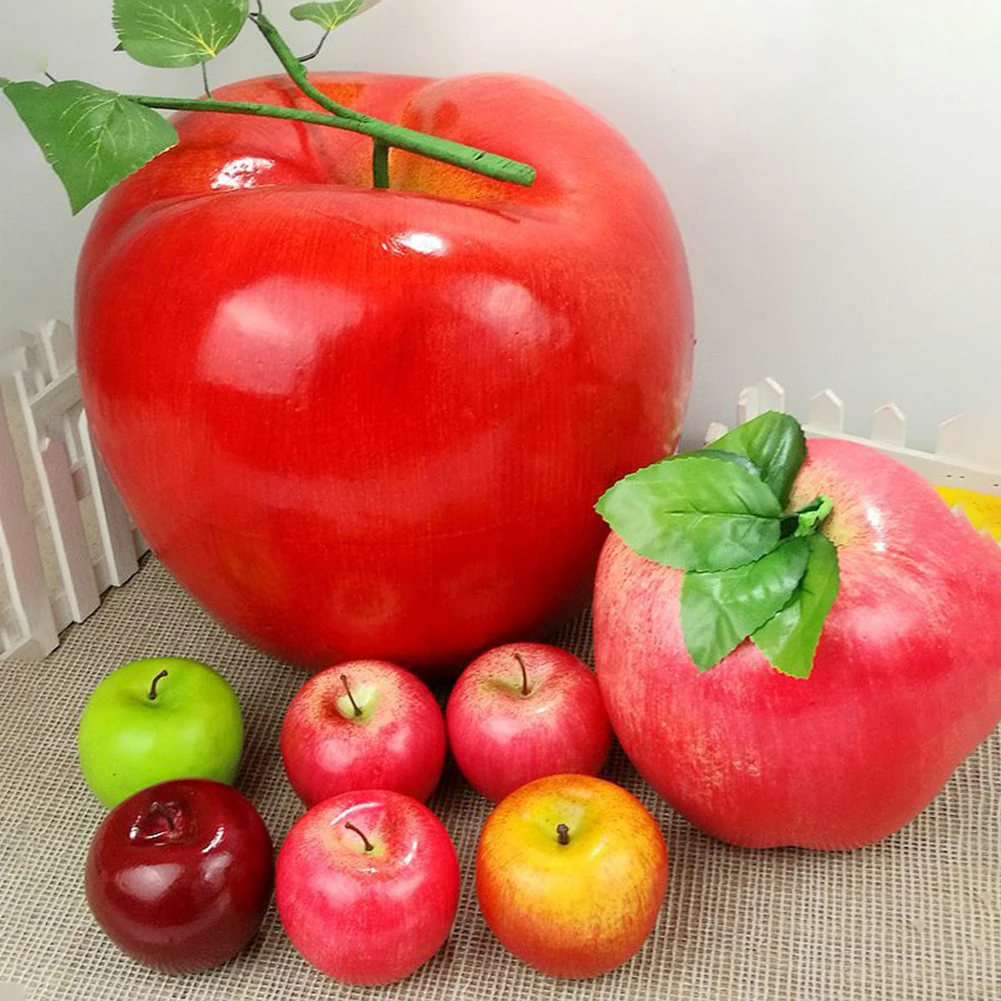 Artificial Fruits Plastic Fake-Apple Home Shop Party Artificial Fruit Display Fake Food Kitchen Ornament Decor
Artificial Fruits Plastic Fake-Apple Home Shop Party Artificial Fruit Display Fake Food Kitchen Ornament Decor