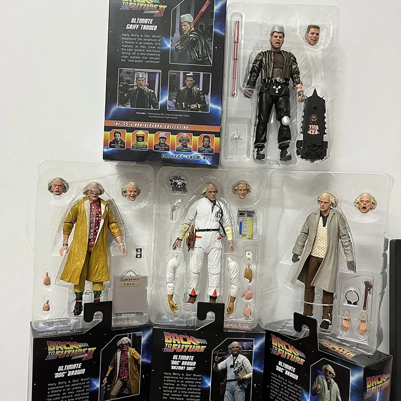 NECA Back to the Future Part II DOC Brown Marty McFly Figure Martin Biff Griff Tannen Collectable Model Toys Gifts
NECA Back to the Future Part II DOC Brown Marty McFly Figure Martin Biff Griff Tannen Collectable Model Toys Gifts