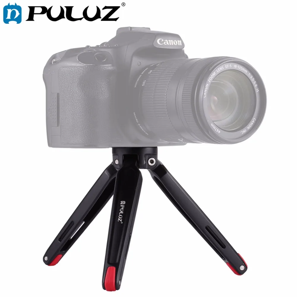 PULUZ Mini Adjustable Photography Tripod Pocket Desktop Tripod Mount With 1/4 inch Screw for DSLR Digital Camera,Max Load:2.5kg
PULUZ Mini Adjustable Photography Tripod Pocket Desktop Tripod Mount With 1/4 inch Screw for DSLR Digital Camera,Max Load:2.5kg