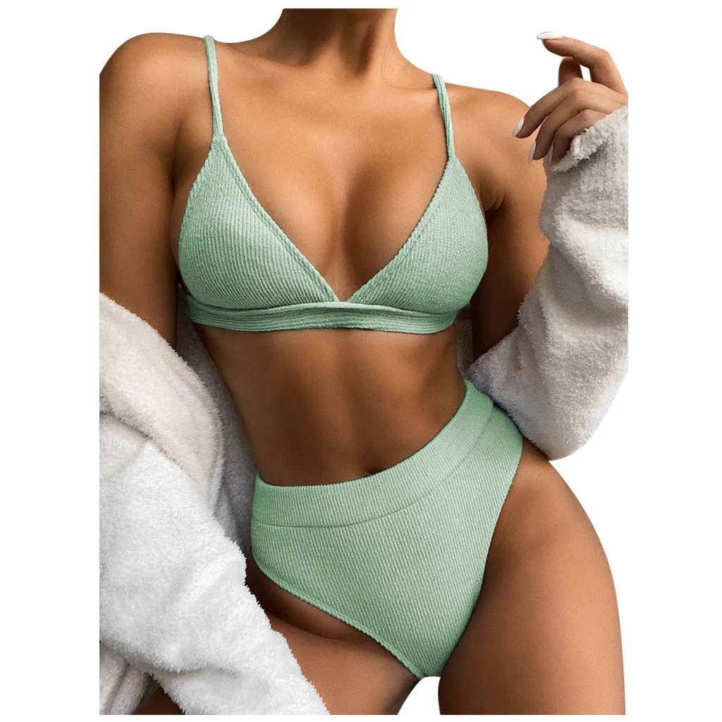 Women Pad Solid Swimwear Beachwear Set Sexy Bikini Push-Up Swimsuit Swimwears Tankinis Set
Women Pad Solid Swimwear Beachwear Set Sexy Bikini Push-Up Swimsuit Swimwears Tankinis Set