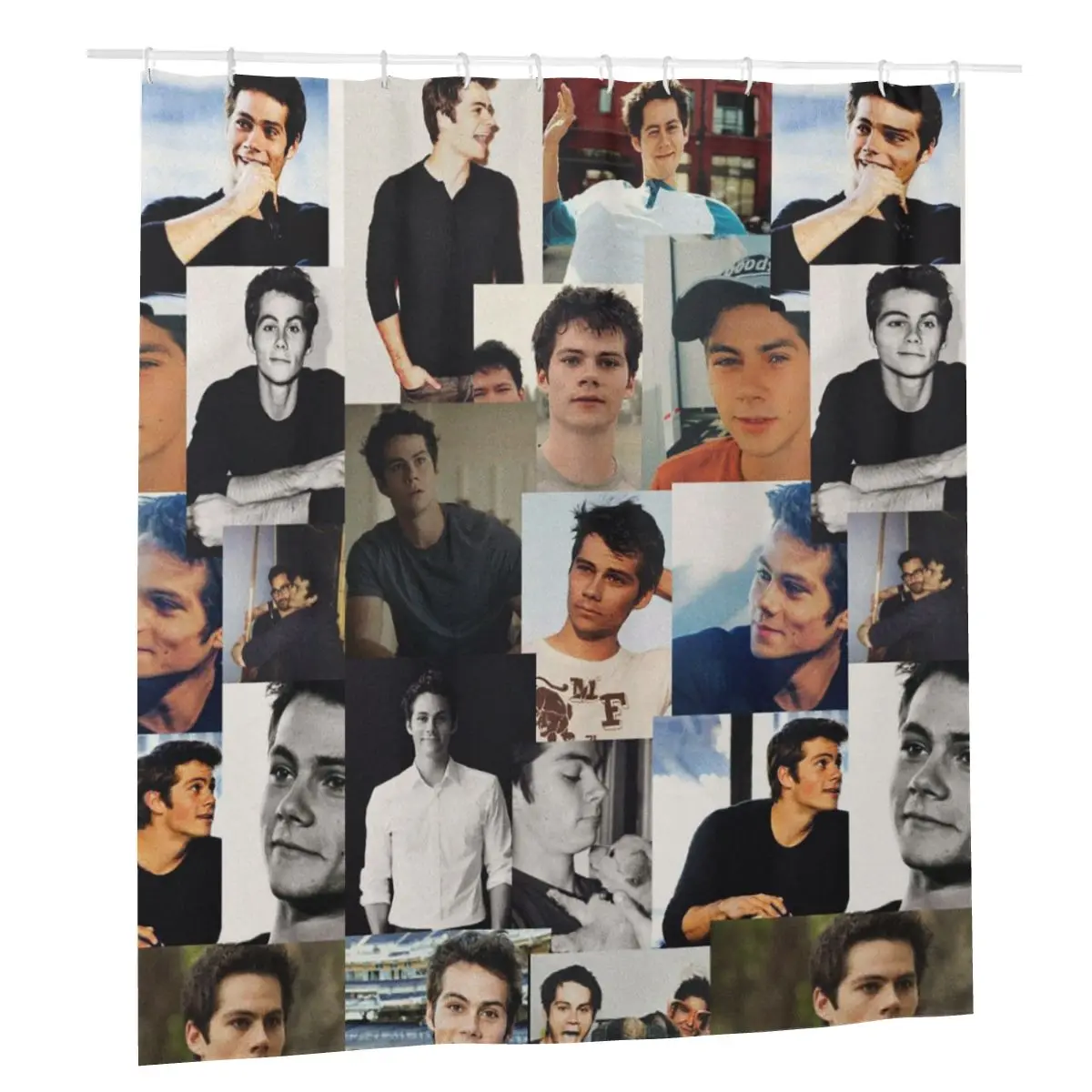 Dylan O'Brien Shower Curtain Polyester Waterproof Washable Bath Curtain Teen Wolf Actor Gift Funny Curtain for Bathroom
Dylan O'Brien Shower Curtain Polyester Waterproof Washable Bath Curtain Teen Wolf Actor Gift Funny Curtain for Bathroom