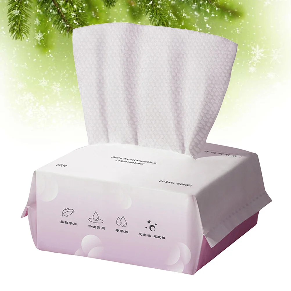 1 Pack Disposable Washcloth Wet or Dry Wipes Multi-Purpose Hand Towel Makeup Remover Pad for Home Travel (80pcs)
1 Pack Disposable Washcloth Wet or Dry Wipes Multi-Purpose Hand Towel Makeup Remover Pad for Home Travel (80pcs)