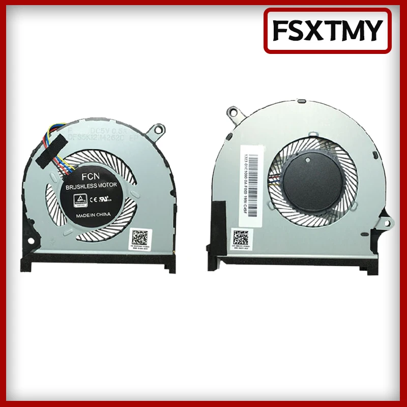 New Laptop Cooler/Fan Cooler GPU CPU Cooling Fan For Dell Insprion 7000 P83F Insprion 7591 7590
New Laptop Cooler/Fan Cooler GPU CPU Cooling Fan For Dell Insprion 7000 P83F Insprion 7591 7590