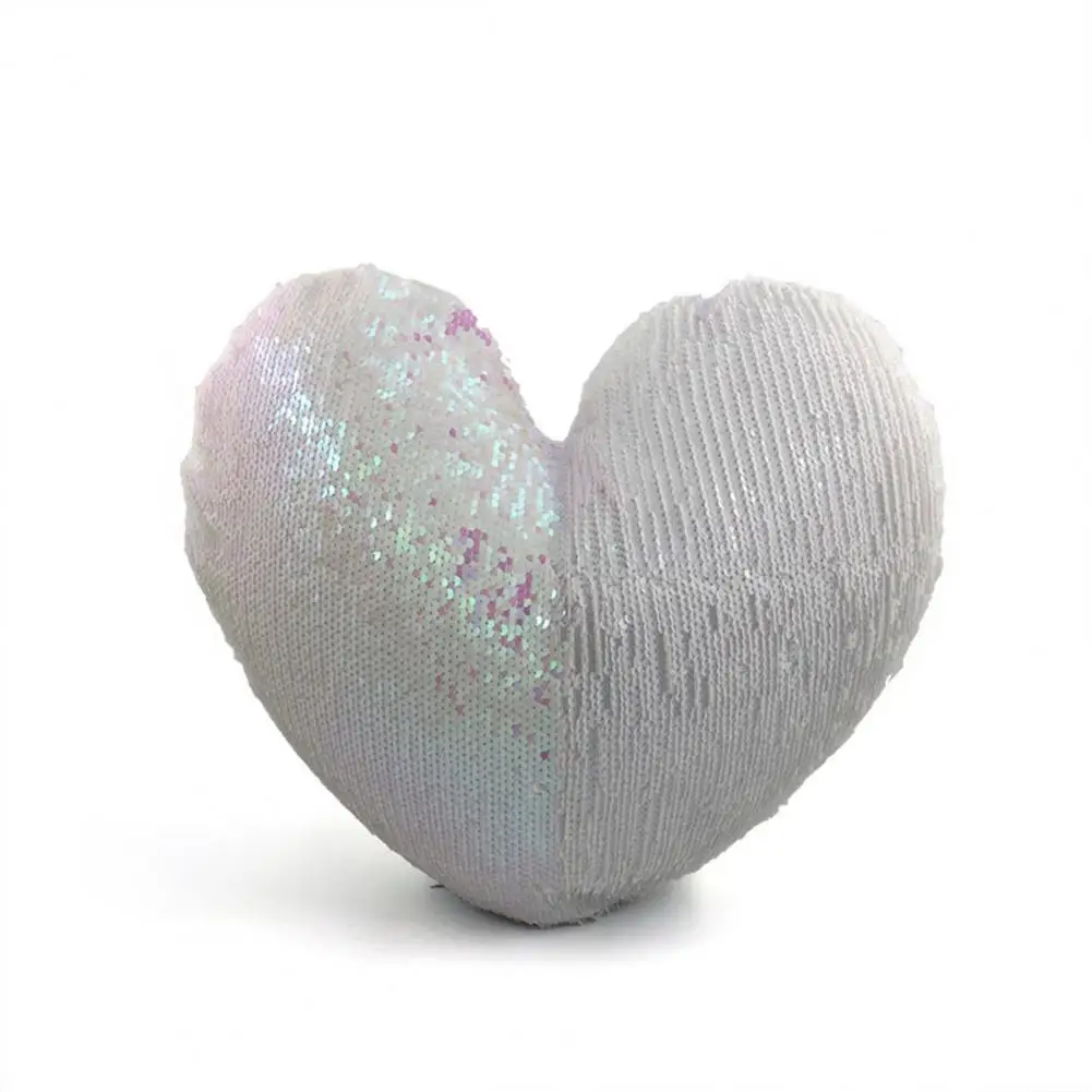 Pillowcase Skin-affinity 8 Colors DIY Sequins Love Heart Shape Pillow Cushion Cover Double Color Throw Pillow Case for Sofa
Pillowcase Skin-affinity 8 Colors DIY Sequins Love Heart Shape Pillow Cushion Cover Double Color Throw Pillow Case for Sofa