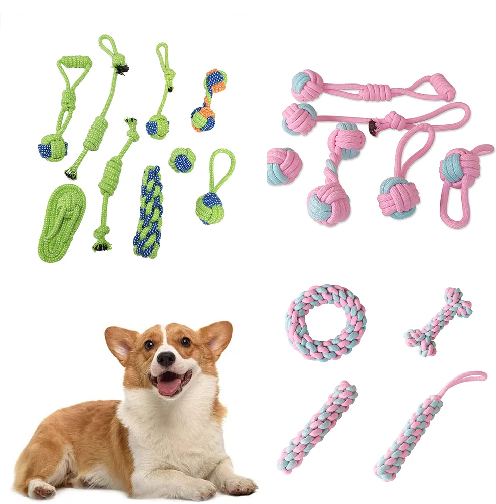 Dog Toy Cotton Dog Rope Toy Bite Resistant Durable Cotton Rope Pet Chew Toy Teething Clean Toy for Dogs Small Medium Dogs Puppy
Dog Toy Cotton Dog Rope Toy Bite Resistant Durable Cotton Rope Pet Chew Toy Teething Clean Toy for Dogs Small Medium Dogs Puppy