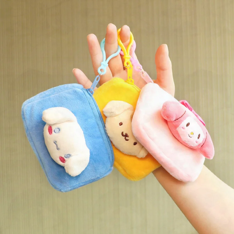 MyMelody Cinnamoroll Kuromi Cute Solid Color Square Childrens Plush Toy Doll Coin Purse Plush Car Electric Car Bag Key Pendant
MyMelody Cinnamoroll Kuromi Cute Solid Color Square Childrens Plush Toy Doll Coin Purse Plush Car Electric Car Bag Key Pendant