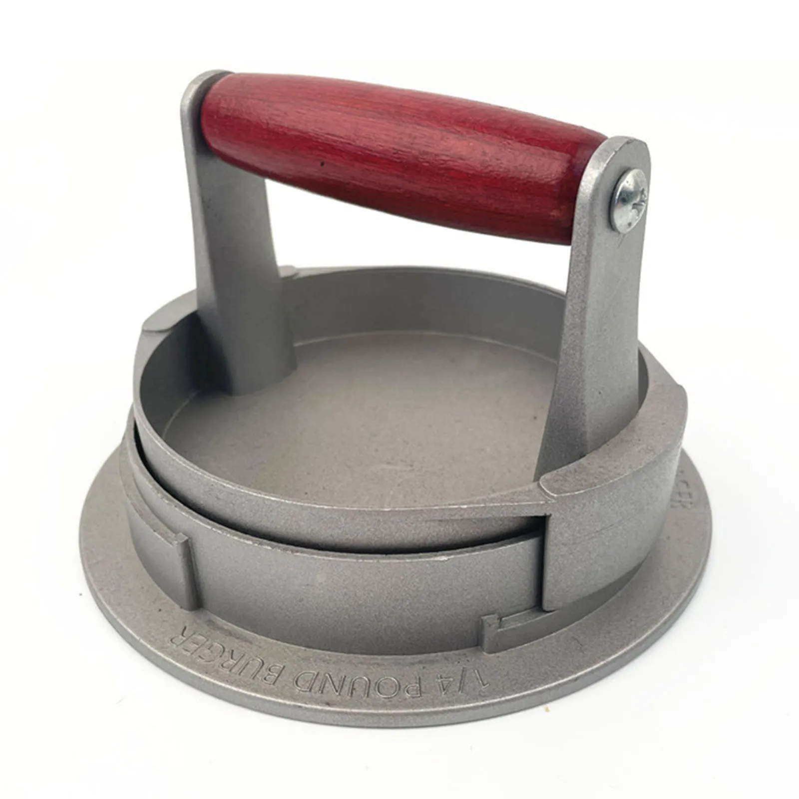 Kitchen Tools Meat Presses 14*10cm 1pcs Aluminum Burger Patty Makers Detachable Hamburger Press Meat Press Tool
Kitchen Tools Meat Presses 14*10cm 1pcs Aluminum Burger Patty Makers Detachable Hamburger Press Meat Press Tool
