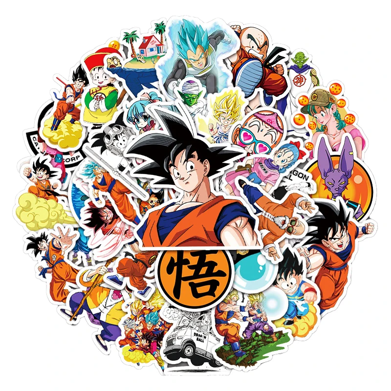 50 Dragon Ball Cartoon Anime Personality Diy Decorative Suitcase Laptop Car Skateboard Water Cup Waterproof Sticker
50 Dragon Ball Cartoon Anime Personality Diy Decorative Suitcase Laptop Car Skateboard Water Cup Waterproof Sticker