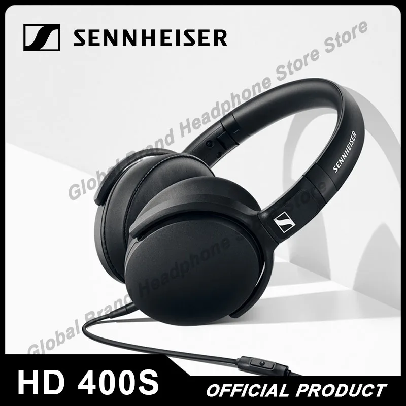 Original Sennheiser HD 400S 3.5mm wired Headphones Stereo music gaming headset Bass headphone foldable Earphones
Original Sennheiser HD 400S 3.5mm wired Headphones Stereo music gaming headset Bass headphone foldable Earphones