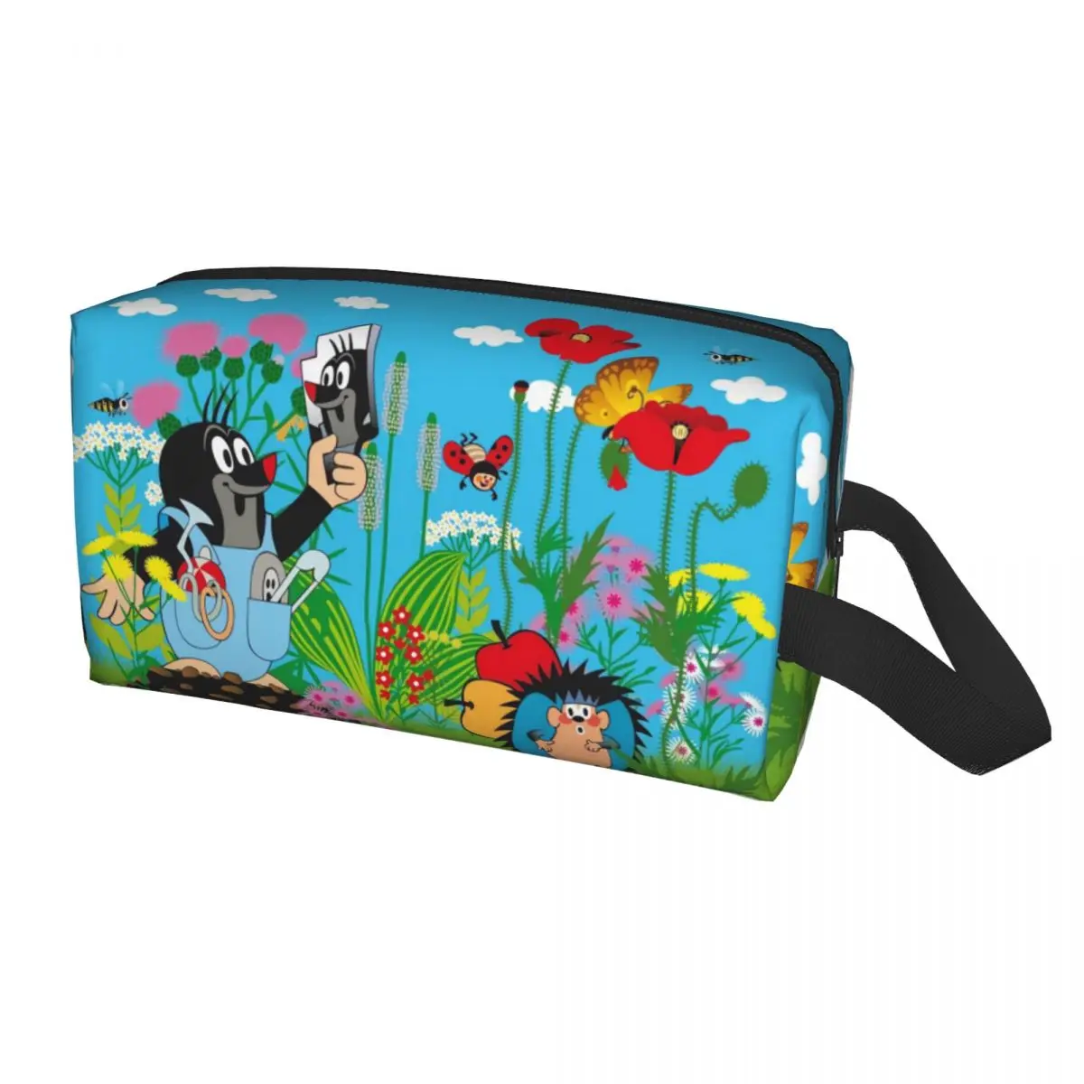 Cute Funny Mole Selfie Travel Toiletry Bag for Women Cartoon Krtek Little Maulwurf Makeup Cosmetic Bag Beauty Storage Dopp Kit
Cute Funny Mole Selfie Travel Toiletry Bag for Women Cartoon Krtek Little Maulwurf Makeup Cosmetic Bag Beauty Storage Dopp Kit