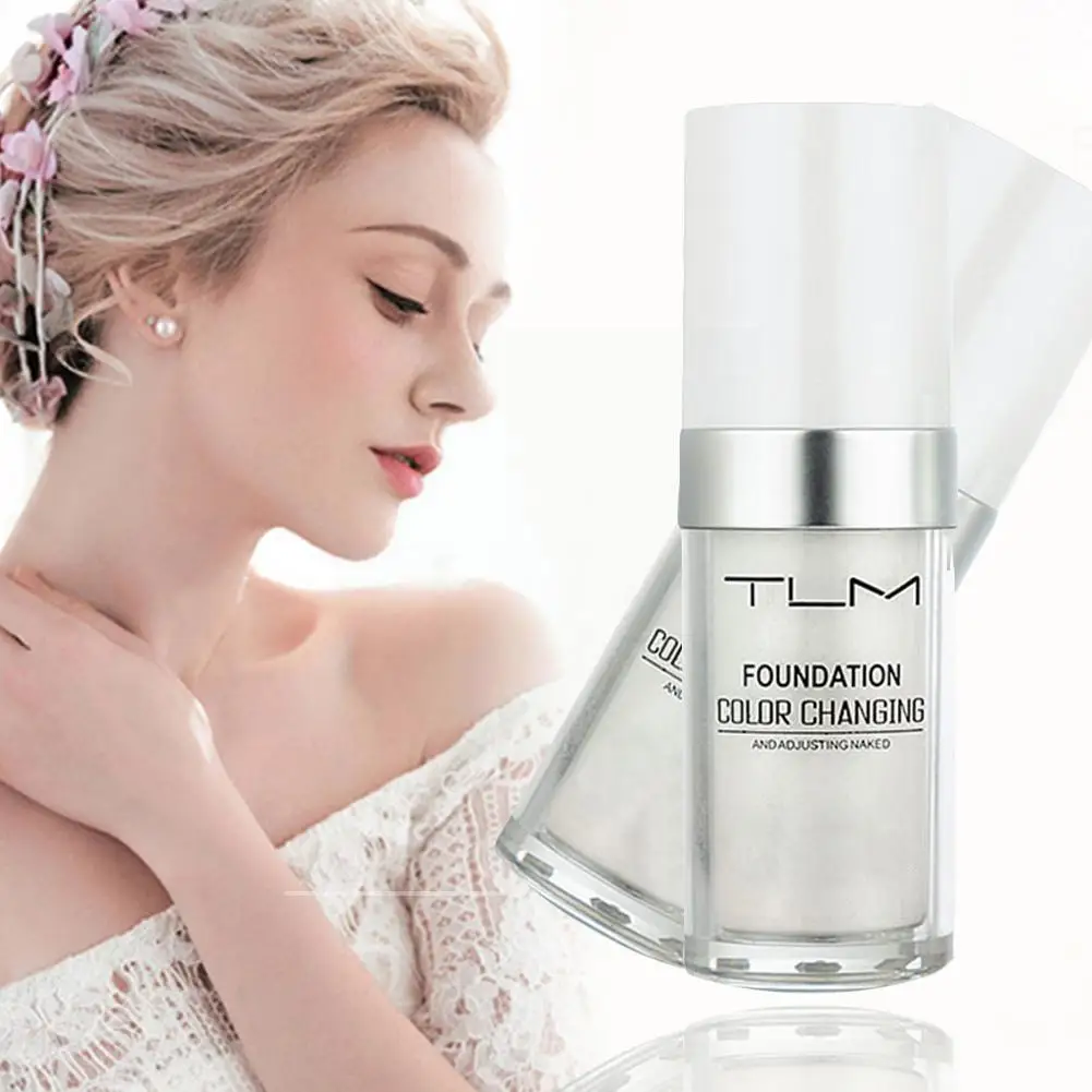 30ml Tlm Color Changing Foundation Liquid Base Makeup To Your By Just Skin Change Tone A3l4
30ml Tlm Color Changing Foundation Liquid Base Makeup To Your By Just Skin Change Tone A3l4