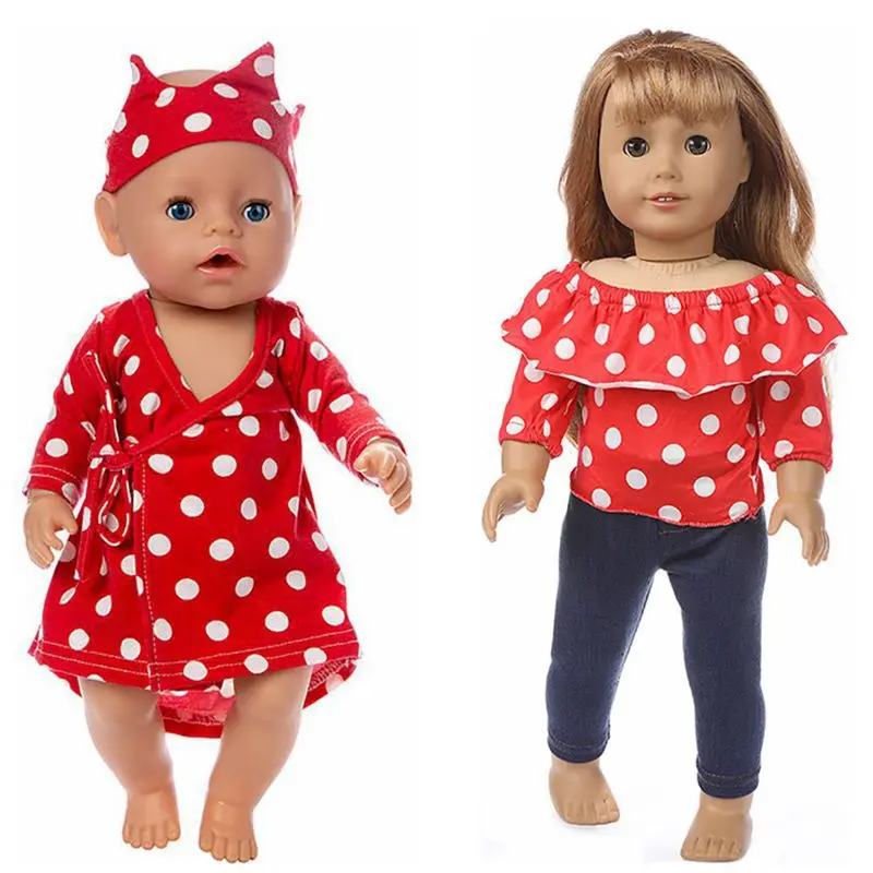 Red Dot Pajamas Pants Suit Doll Clothes fits for American girl 18" american girl doll alexander doll best gift
Red Dot Pajamas Pants Suit Doll Clothes fits for American girl 18" american girl doll alexander doll best gift