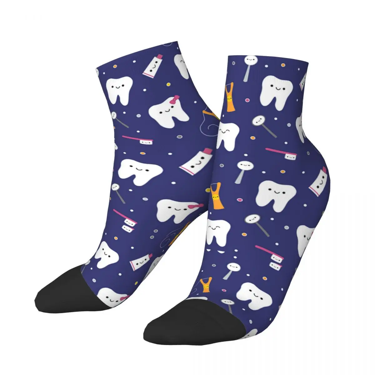 Colorful Teeth Basketball Short Socks Cute Kawaii Polyester Low Tube Tube Socks for Women Men Sweat Absorbing
Colorful Teeth Basketball Short Socks Cute Kawaii Polyester Low Tube Tube Socks for Women Men Sweat Absorbing