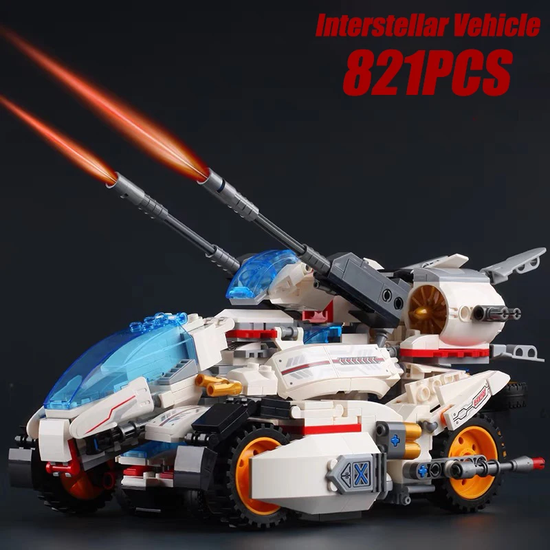 Qman Idea 4 IN 1 Star Chariot Building Blocks Creator Space Car Bricks Interstellar Vehicle Modle Toys For Kid Birthday Gift MOC
Qman Idea 4 IN 1 Star Chariot Building Blocks Creator Space Car Bricks Interstellar Vehicle Modle Toys For Kid Birthday Gift MOC