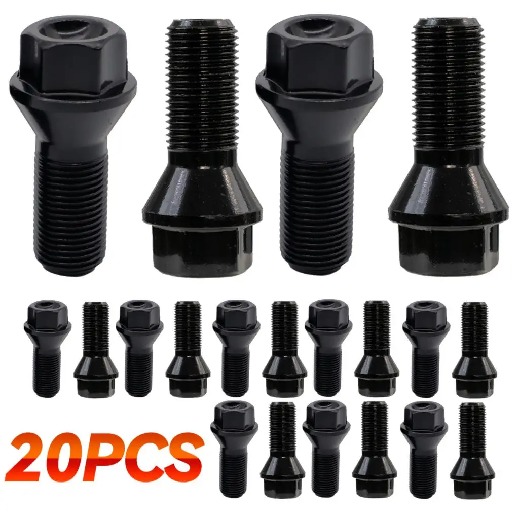 20pcs Car Wheel Locking Bolts 36136781151 Black Steel Truck Parts For BMW Mini R50 2/4/5/6/7 Series X1 X3 X5 X6 E71 F20 F25 528i
20pcs Car Wheel Locking Bolts 36136781151 Black Steel Truck Parts For BMW Mini R50 2/4/5/6/7 Series X1 X3 X5 X6 E71 F20 F25 528i