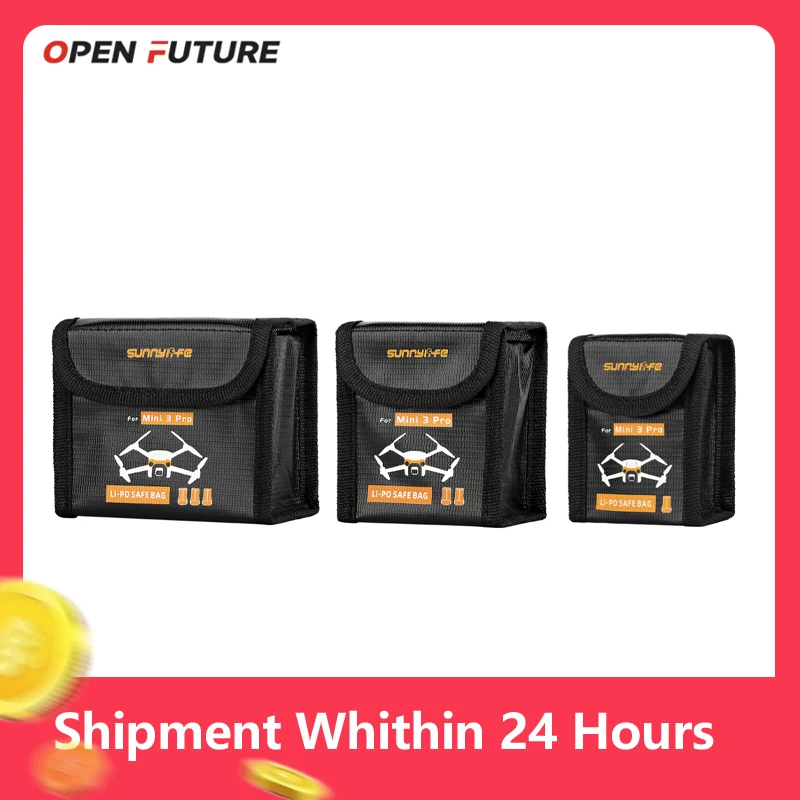 Portable Battery Explosion-proof Bag Lithium Battery Safety Storage Bag For DJI Mini 3 Pro/DJI Mini 3 Drone Bag Accessories
Portable Battery Explosion-proof Bag Lithium Battery Safety Storage Bag For DJI Mini 3 Pro/DJI Mini 3 Drone Bag Accessories
