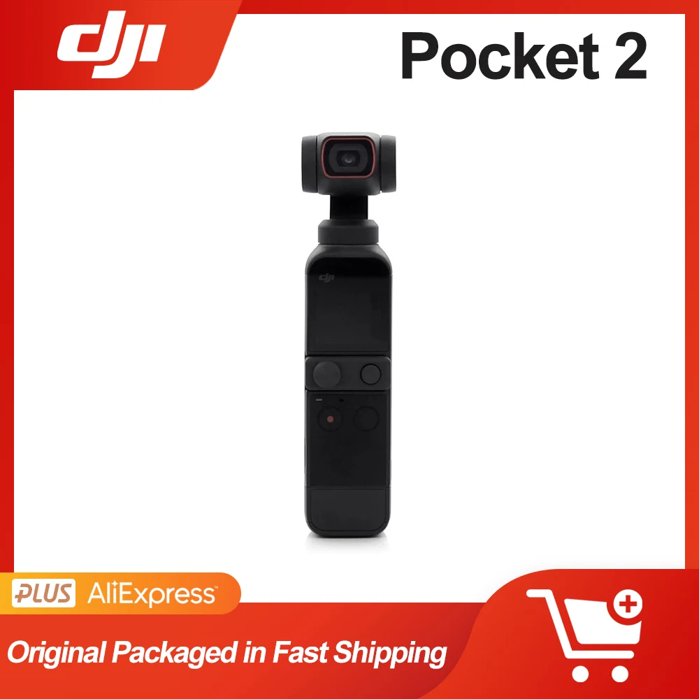 DJI Pocket 2 OSMO pocket Ручной штатив 3-осевой карданный Стабилизатор камеры ActiveTrack 3 0 AI