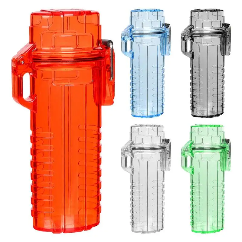 Waterproof Lighter Case Storage Container Outdoor Accessories Lighter Holder Lighter Cover Waterproof PP Shell Random Colors
Waterproof Lighter Case Storage Container Outdoor Accessories Lighter Holder Lighter Cover Waterproof PP Shell Random Colors