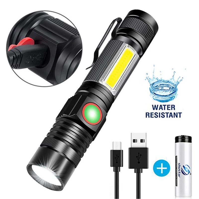 Суперъяркий светодиодный фонарик T6 с зарядкой по USB, водонепроницаемый фонарик с монолитным блоком светодиодов, масштабируемый фонарь для ...
Суперъяркий светодиодный фонарик T6 с зарядкой по USB, водонепроницаемый фонарик с монолитным блоком светодиодов, масштабируемый фонарь для ...